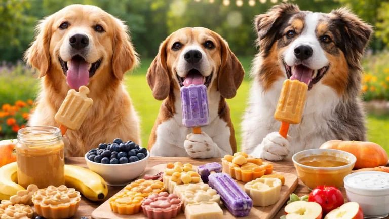 Pupsicle Recipes with Peanut Butter