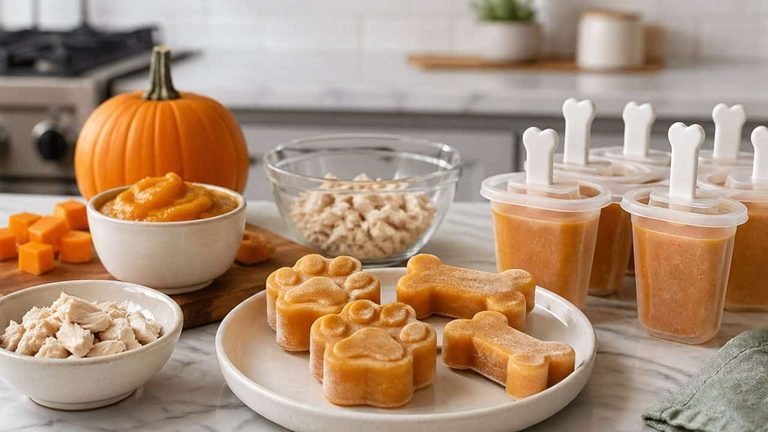 Pupsicle Recipes with Pumpkin and Chicken
