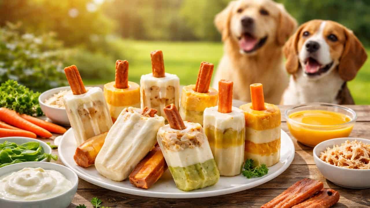 Pupsicle Recipes with Yogurt and Chicken
