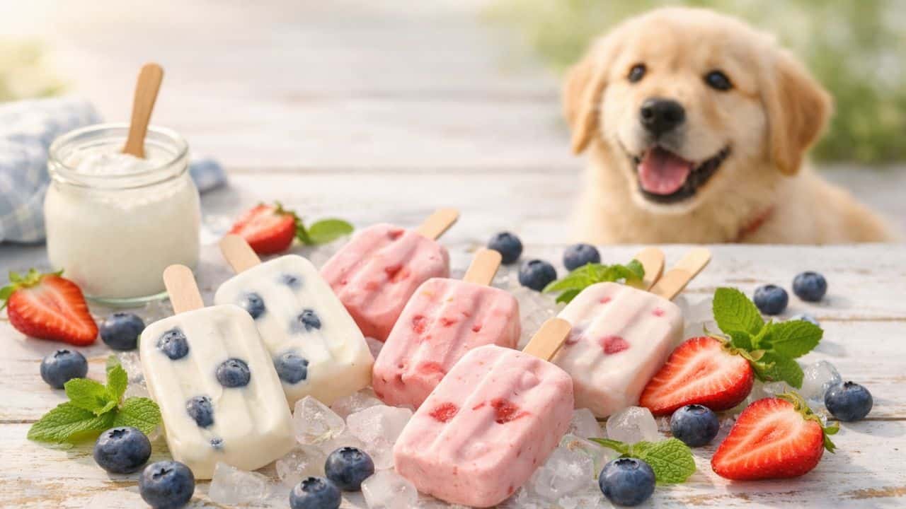 Pupsicle Recipes with Yogurt